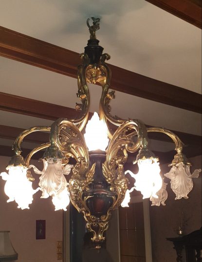 Luminaire ancien Dany Antiquité Antiquaire Mulhouse Haut Rhin Alsace