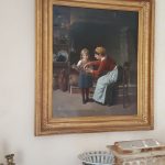 tableau ancien dany antiquité haut rhin mulhouse